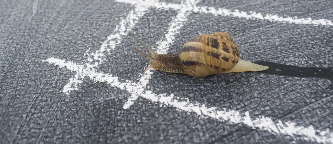 Spirale représentant un processus itératif de création