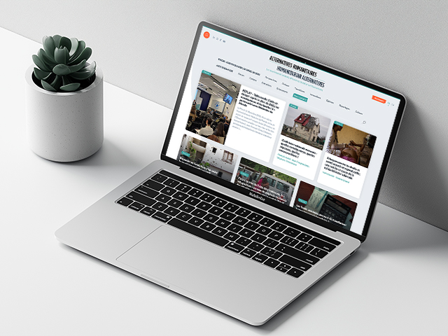 Aperçu du projet Alternatives Humanitaires par l'Agence KN