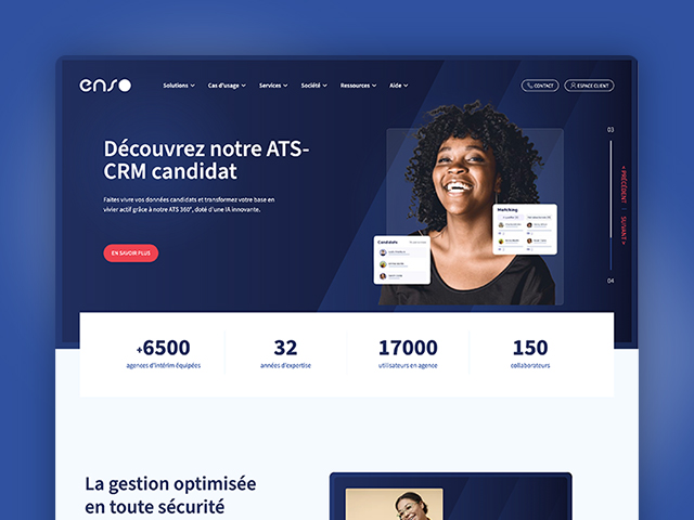 Aperçu du projet Enso par l'Agence KN