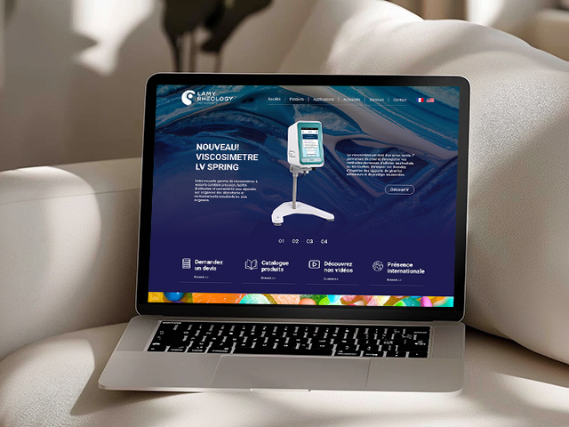 Aperçu du projet Lamy Rheology par l'Agence KN