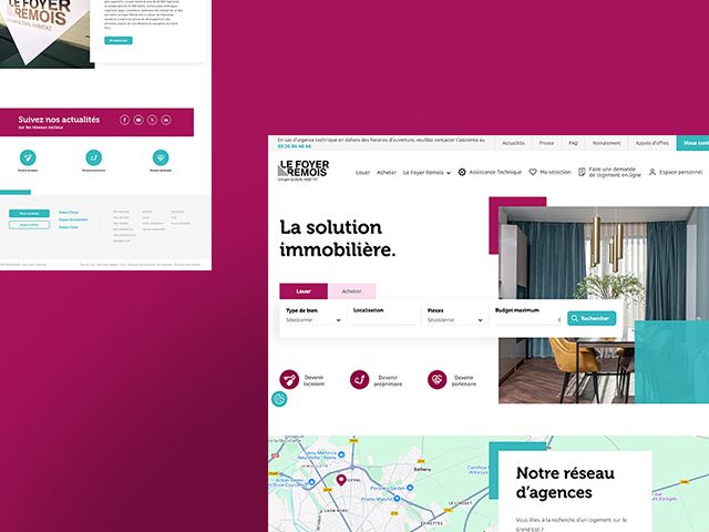 Aperçu du projet Le Foyer Rémois par l'Agence KN