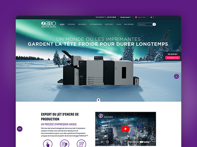 Aperçu du projet Riso France par l'Agence KN