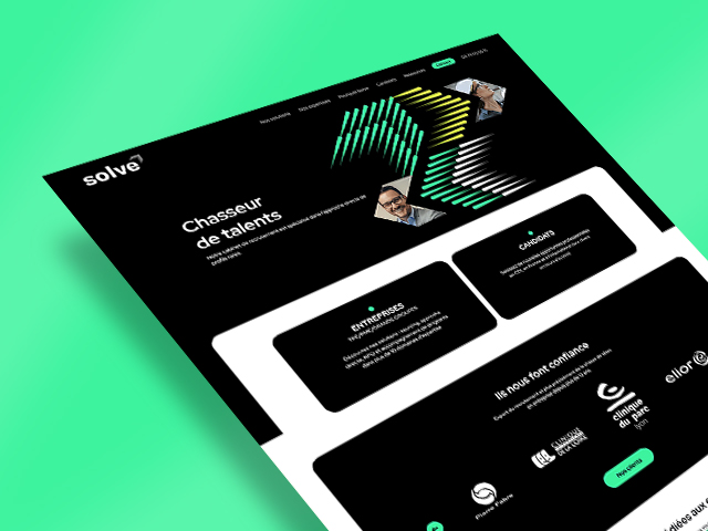 Aperçu du projet Solve par l'Agence KN