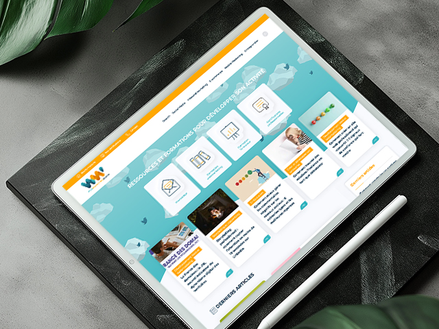 Aperçu du projet Webmarketing & Com par l'Agence KN