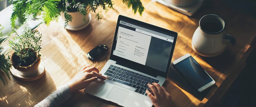 Graphique simple de conception d'inscription sur un site